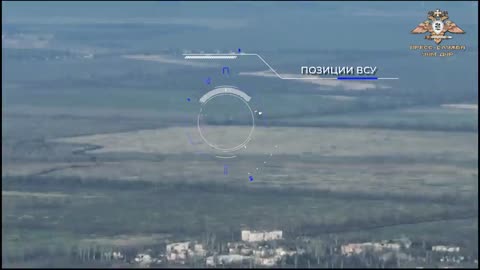 Republican artillery works on V.S.U. strongholds near Avdeevka
