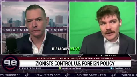 Nick Fuentes Clip: On Zionist/Jewish Control of America (12/2023)