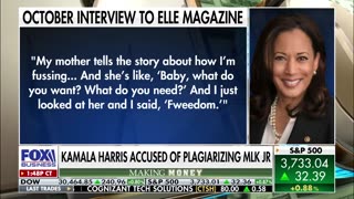 Charles Payne recounts an interaction he had with Kamala Harris