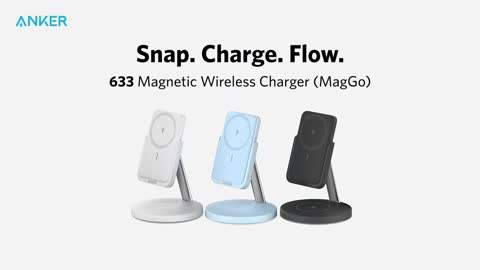 Anker 633 Magnetic Wireless Charger (MagGo) | Snap. Charge. Flow.