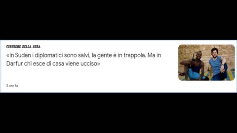 Darfur: Ucciso chi esce di casa! Come non farsi intrappolare!