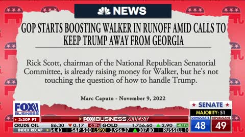 Would Trump help or hurt Herschel Walker in Georgia runoff?