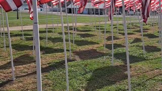 Field of Heroes in Lancaster, Ohio remembering our Vets sacrifice.