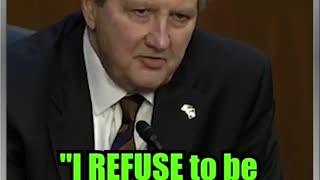 Sen John Kennedy left SPEECHLESS!