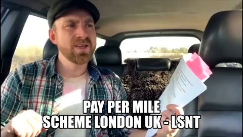 PAY PER MILE SCHEME DUE TO BE ROLLED OUT LONDON?