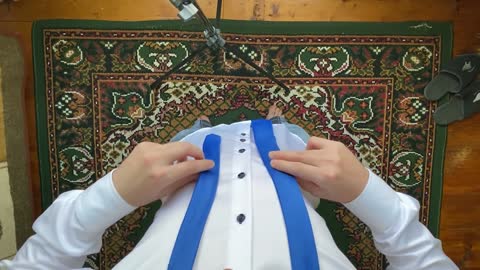 How to tie a tie EASY-طريقه سهله لربط الكرفته