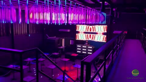 DMX LED Pixel Tube for a Filipino Club, Different Visual Effects