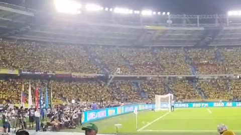 "Fuera Petro" se escuchó en el partido Colombia vs Brasil
