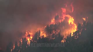 Terrifying night in the Okanagan Valley