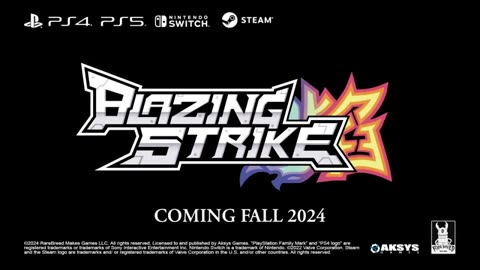 Blazing Strike - Official Release Date Trailer