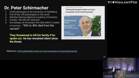 Dr. Schirmacher, Pathologist You Never Heard of- Study Went Too Far Against the Narrative