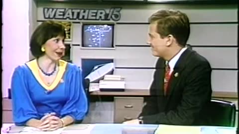 1987 - Ken Owen Fort Wayne, Indiana News Anchor Clips