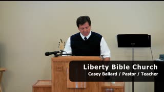 Liberty Bible Church / The Narrow Door / Luke 13:22-30