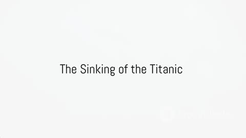 History of the largest ship Titanic