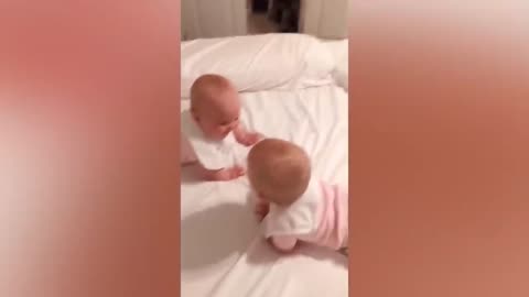 Funny Twins Babies Fighting Over Everything - Cute Twin Videos