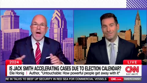 CNN legal analyst Elie Honig on Jack Smith: "The motivating principle behind every procedural request he's made has been speed, has been getting this trial in before the election."