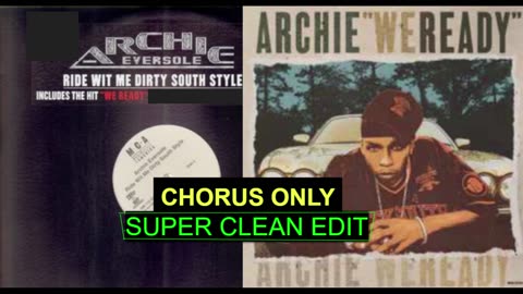 WE READY (Chorus Only) by Archie Eversole (Super Clean Edit) For Live Sports Events