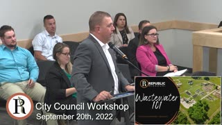 September 20, 2022 - City of Republic, MO - City Council Workshop