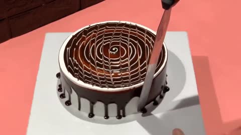 Chocolate Cake Decorating Ideas | Hướng Dẫn Trang Trí Bánh Kem Sô cô la kết hợp hoa