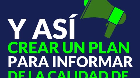 Y Asi crear un plan para informar de la calidad de tus cosechas