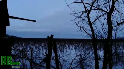 The fighters of the “tvazhny” group use 57-mm S-60 anti-aircraft gun to suppress Ukrainian positions