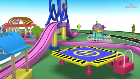 Cartoon Videos for Kids - Toy Train Cartoon - Toy Factory - Thomas Train - Choo Choo Train - JCB