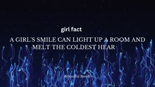 A girl's smile