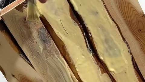 Woodturning a Yew Logs and Mahogany