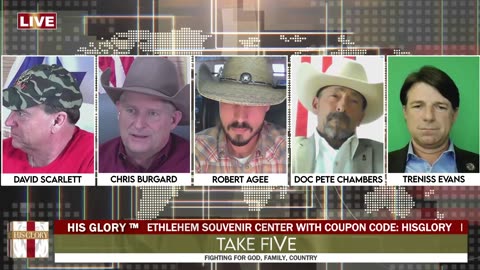The Border Roundtable: Robert Agee, Chris Burgard, Doc Pete Chambers & Treniss Evans join Take FiVe