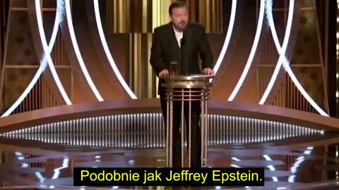 Ricky Gervais wygarnia pedofilom z Hollywood | Napisy PL