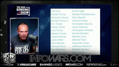 Dan Bongino Exposes Top Secret Leak of Government Hit List