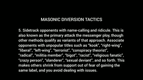 ''MASONIC DIVERSION TACTICS'' FRANTICALLY REMOVED FROM EVERY CORNER OF THE WEB -LINKS IN DESCRIPTION