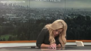 KCAL 9 Weather Reporter Collapses on Air