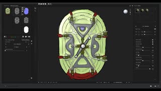 Drawing Comic Ship Door with Normal Mapping