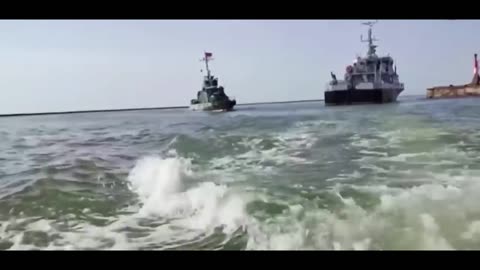 Ukrainian army attacks Berdyansk port