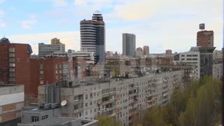 Donetsk city, Donetsk Republic, West Russia is under fire from Ukrainian army STRIKES