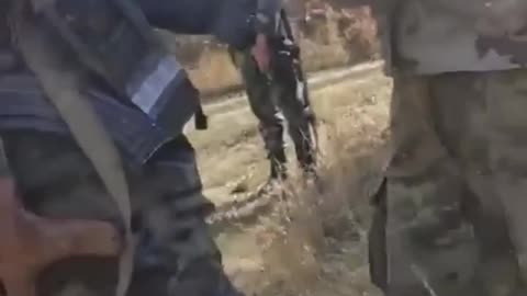 Moldovan Villagers Confronts A Group Of American Soldiers Deployed In Moldova