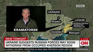 Ukraine suggests Russian forces may soon withdraw from occupied Kherson region