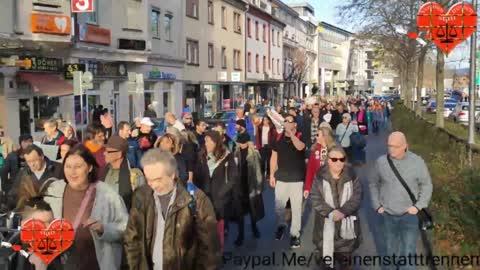 Rhein-Main steht auf - Aschaffenburg steht auf - Freiheitsboten Miltenberg am 31.12.2022