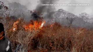 Wildfires in Bolivia scorch protected forests