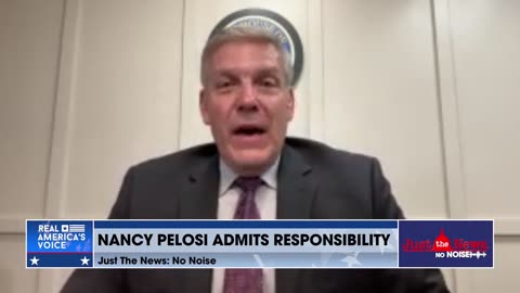 Rep. Loudermilk reacts to video of Nancy Pelosi taking responsibility for J6 security failures