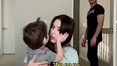 Don't talk like that to Daddy | Cute Lovely Kid