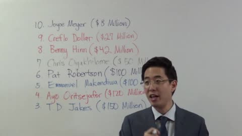 (Dr. Gene Kim) Top 10 Richest Pastors From SATAN
