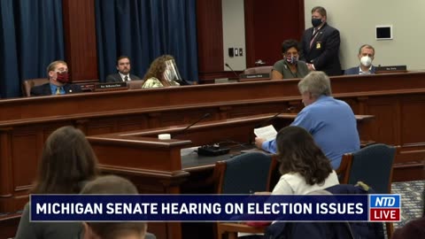 2020 Election – Michigan – State Senate Committee Holds Hearing on Election Issues (Dec 1, 2020)