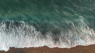 Ocean Sea Waves _ Drone Aerial View