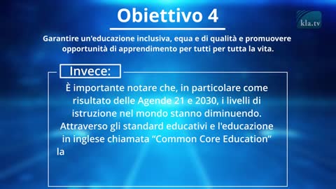 I 17 PUNTI DELL'AGENDA 2030 E COME DAVVERO VERRANNO REALIZZATI.