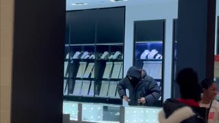 Jewelry Store Robbery Caught on Camera
