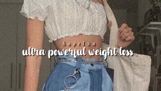 ★ ultra powerful weight loss subliminal [listen once]