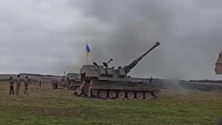 Ukrainian Armed Forces Training On British AS-90 Artillery Systems In UK
