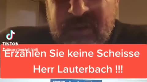 Carsten Stahl - Deftige Ansage an Lauterbach !